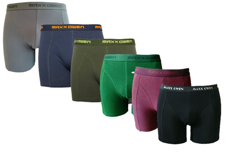 6-pack Heren Boxershort Maxx Owen Assorti