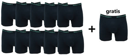 10+1 gratis Heren boxershorts Maxx Owen Marine-Green