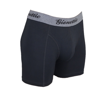 9-Pack Gionettic Bamboe Heren boxershorts  model Maxx Owen - Zwart