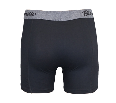 6-Pack Gionettic Bamboe Heren boxershorts model Maxx Owen - Zwart