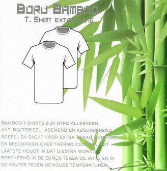 5-Pack Bamboe heren T-shirts met ronde hals en K.M. Zwart