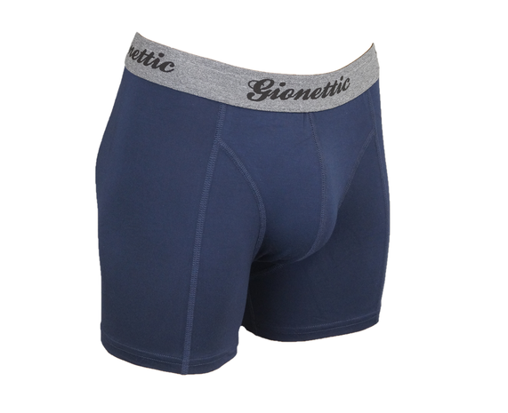 3-Pack Gionettic Bamboe Heren boxershorts  model Maxx Owen - Marine