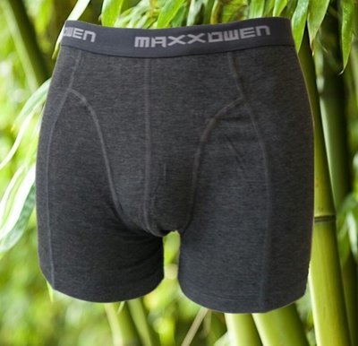 10+1 gratis Bamboe heren Boxershorts Maxx Owen Antraciet