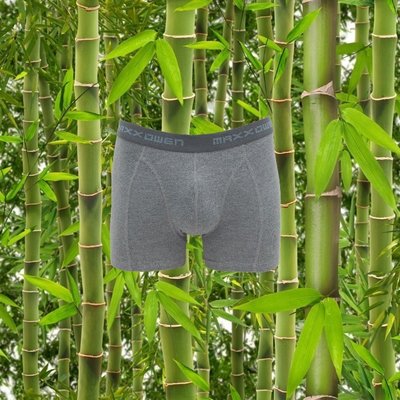 Bamboe heren Boxershort Maxx Owen Grijs Melee