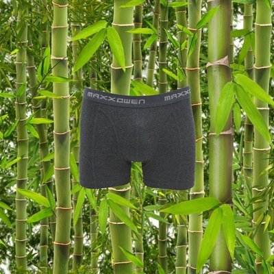 Bamboe heren Boxershort Maxx Owen Antraciet