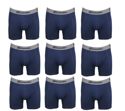 9-Pack Gionettic Modal Heren boxershorts Marine