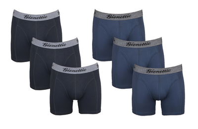 6-Pack Gionettic Modal Heren boxershorts model Maxx Owen Assorti