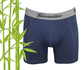 Gionettic Bamboe Heren boxershort  model Maxx Owen Marine_