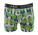 H247-30065 2-pack Heren Boxershort  met print groen/oranje_