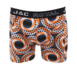 H248-30067  2-pack Heren Boxershort met print Oranje/Blauw_