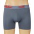 4485 3-pack polyamide Heren boxershorts Marine/Blauw/Grijs_
